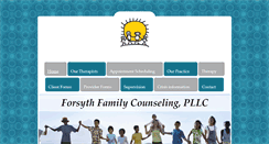 Desktop Screenshot of forsythfamilycounseling.com