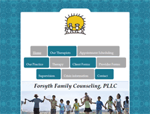 Tablet Screenshot of forsythfamilycounseling.com